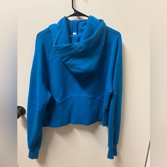 LULULEMON HALF ZIP SCUBA OVERSIZE M/L POOLSIDE - Picture 2 of 6